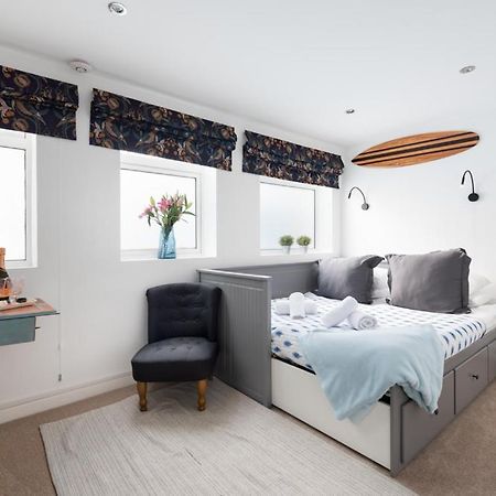 Trig-Private Studio, Courtyard, Walk To Fistral New Quay Exterior foto